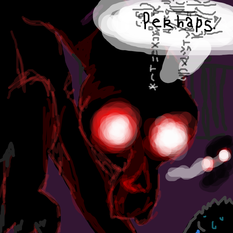 Drawing in Bedroom Monsters by yogiibear