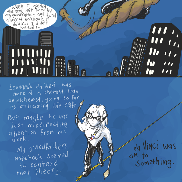  - Online Drawing Game Comic Strip Panel by Wizard Croissant