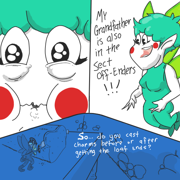  - Online Drawing Game Comic Strip Panel by Wizard Croissant