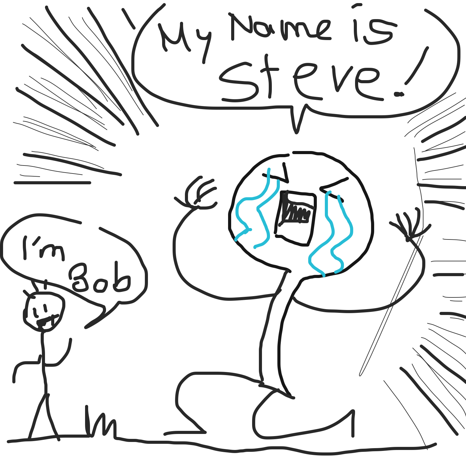  - Online Drawing Game Comic Strip Panel by Miss.basement