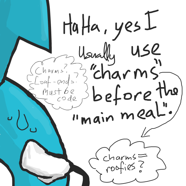 act like youre part of the gang - Online Drawing Game Comic Strip Panel by Robro