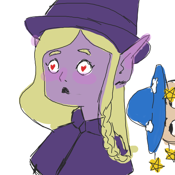 Drawing in Group of wizards  by KyBear