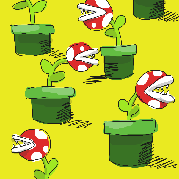 Drawing in Garden 2 by KyBear