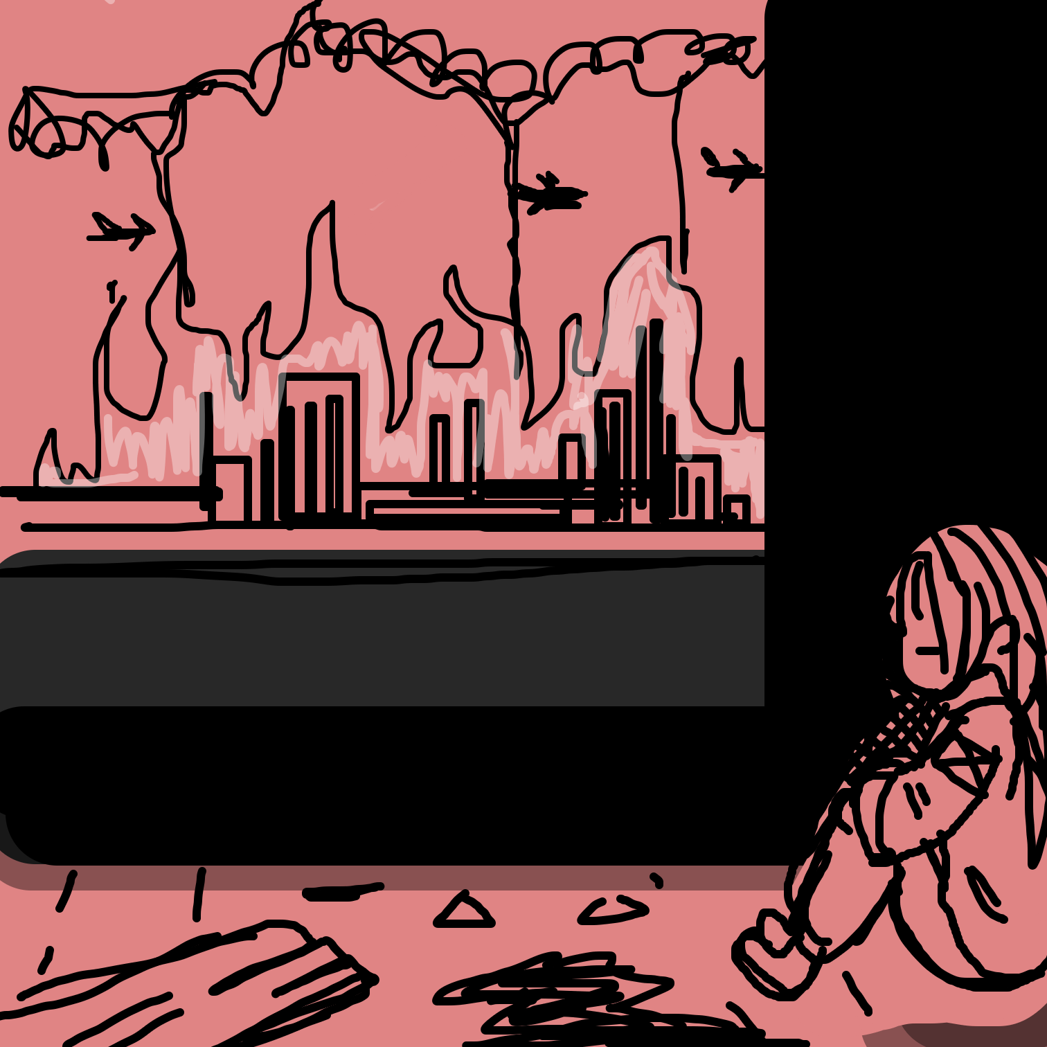  - Online Drawing Game Comic Strip Panel by Juleefish 