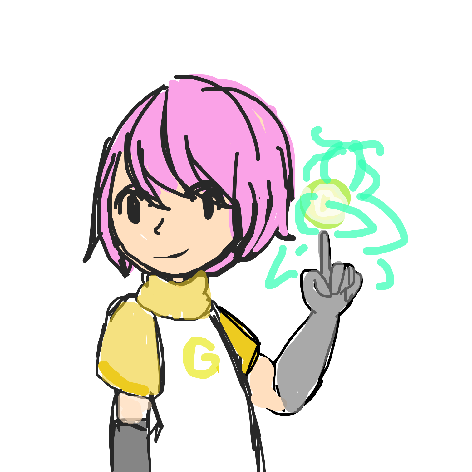 Drawing in pio time! by Juleefish 