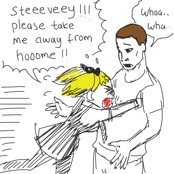  - Online Drawing Game Comic Strip Panel by Fathur