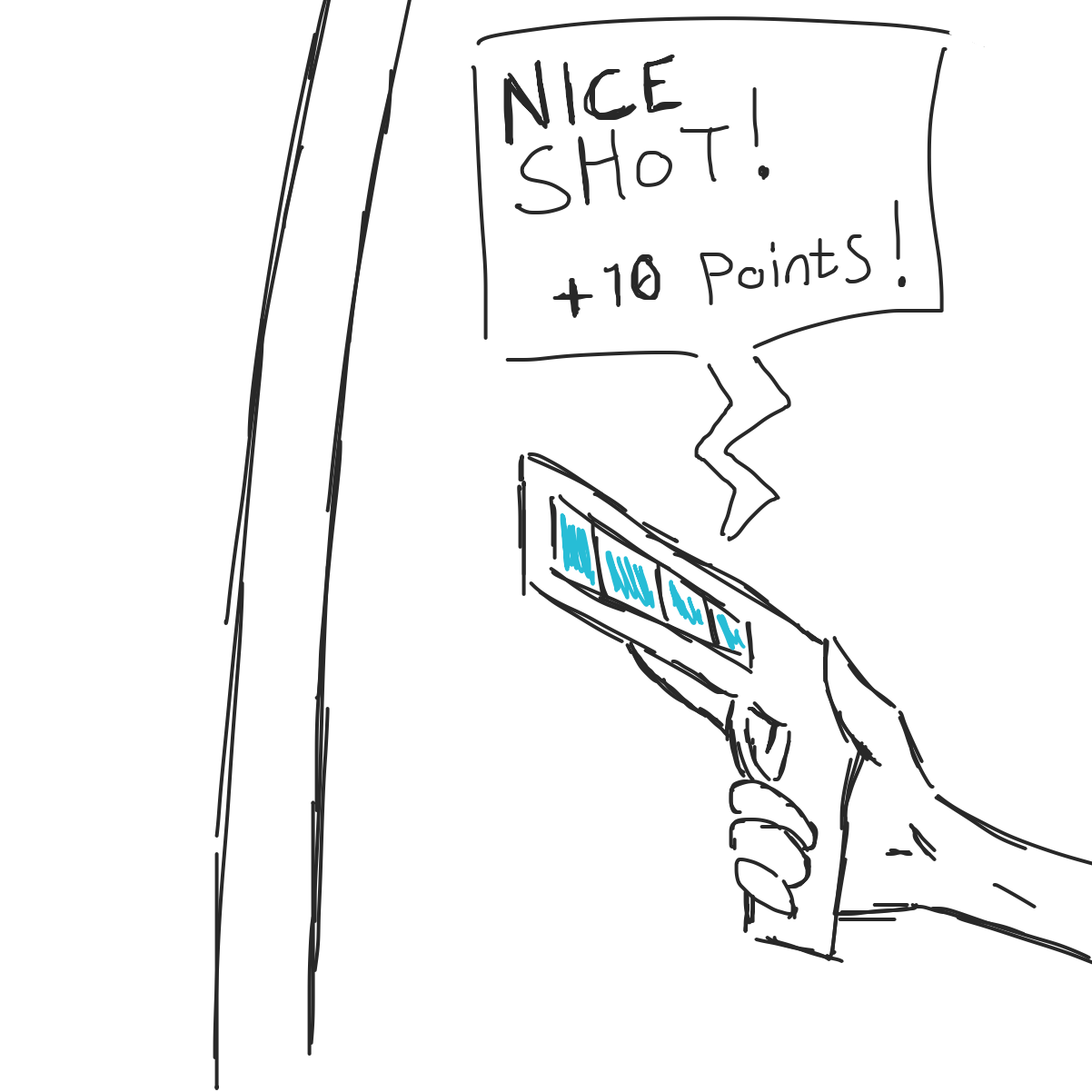  - Online Drawing Game Comic Strip Panel by CherryFlavored