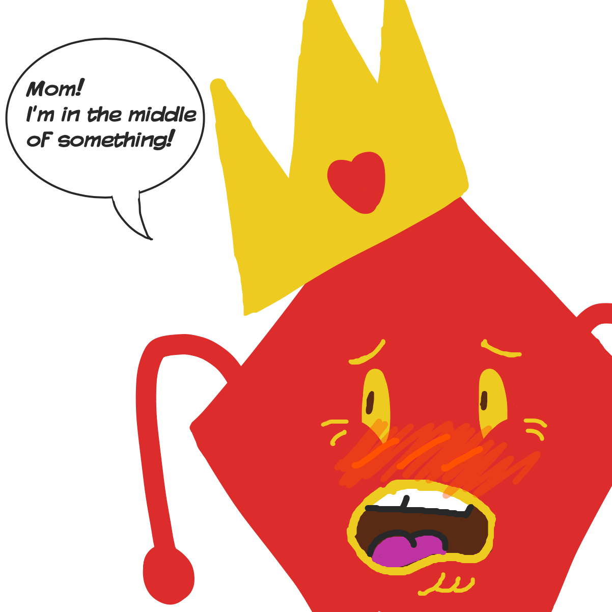  - Online Drawing Game Comic Strip Panel by CherryFlavored