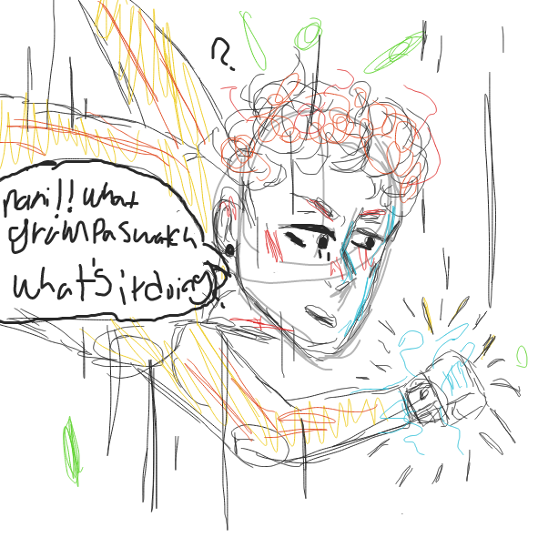  - Online Drawing Game Comic Strip Panel by Aubri