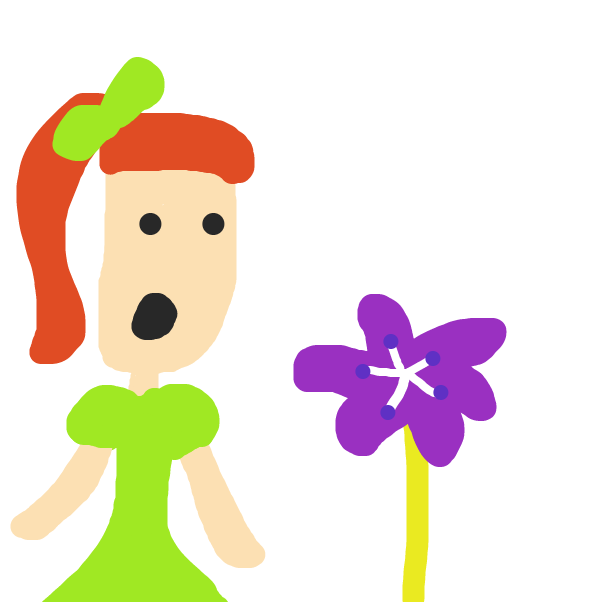 Someone finds Lil Lily Girl - Online Drawing Game Comic Strip Panel by Melflormelissa