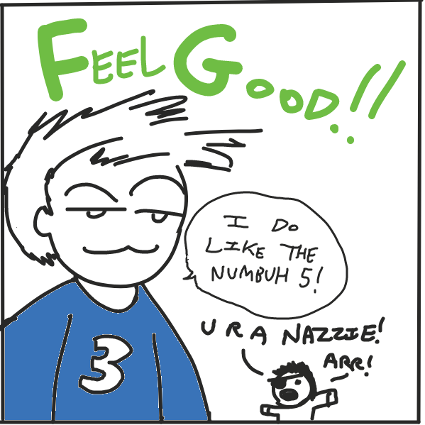 Drawing in 5 is my lucky number! by NuclearJackal