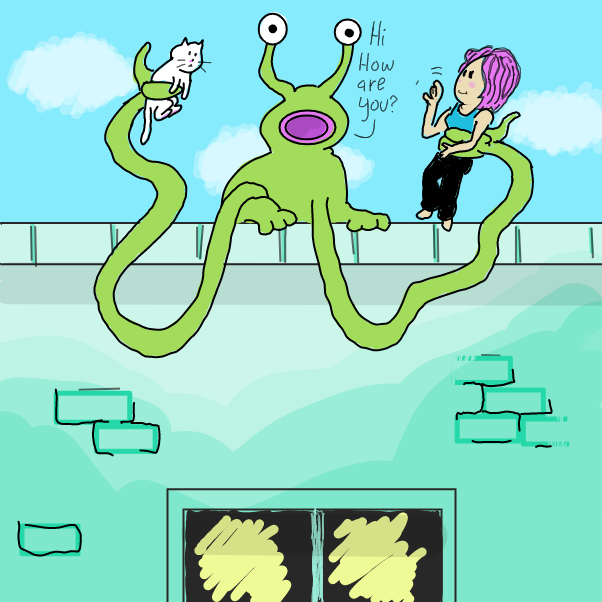  - Online Drawing Game Comic Strip Panel by Wizard Croissant