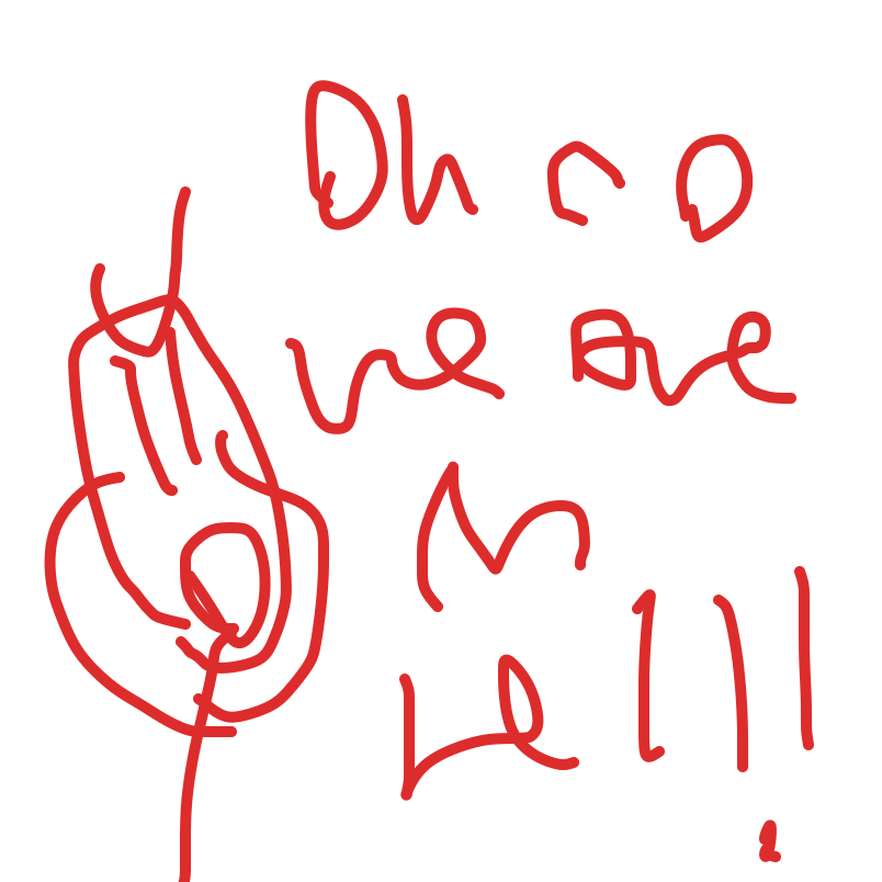 Drawing in welcome to hell by Red Guy