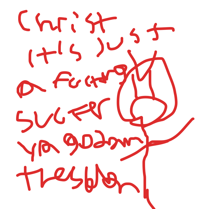 Drawing in peppers by Red Guy