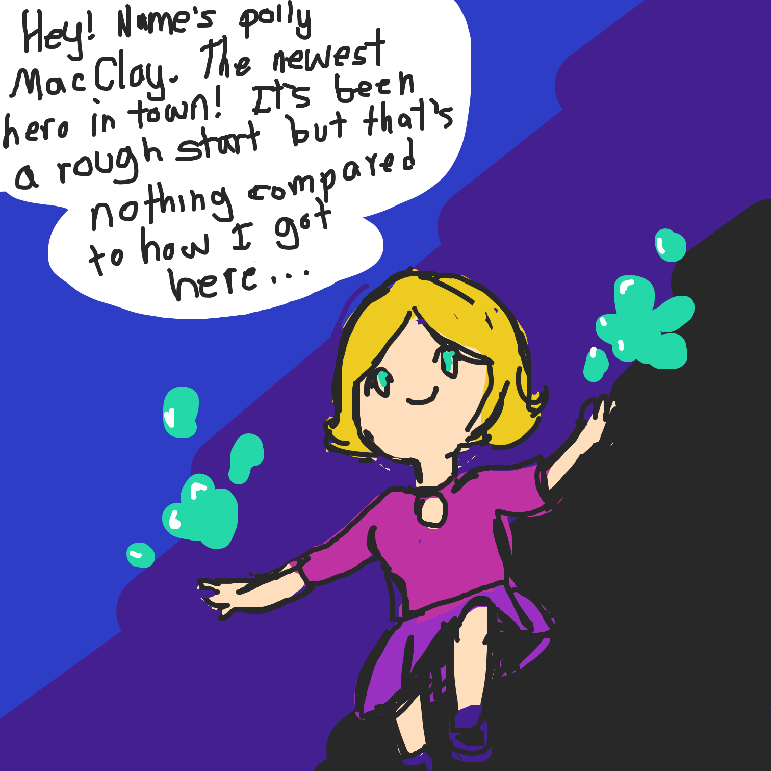  - Online Drawing Game Comic Strip Panel by Juleefish 