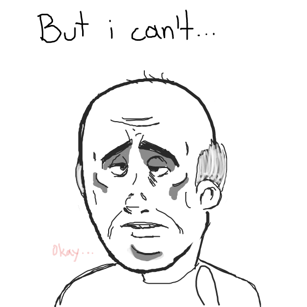 Drawing in Trying it by Sluggishfella