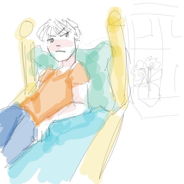 Drawing in I have so much stuff to do... by Mine