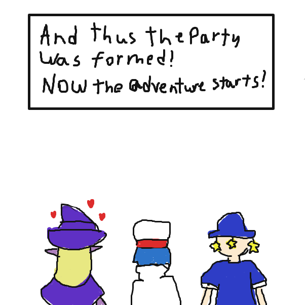  - Online Drawing Game Comic Strip Panel by Derren