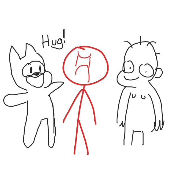  - Online Drawing Game Comic Strip Panel by Sluggishfella