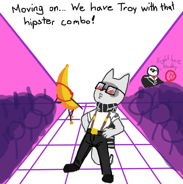  - Online Drawing Game Comic Strip Panel by Sluggishfella