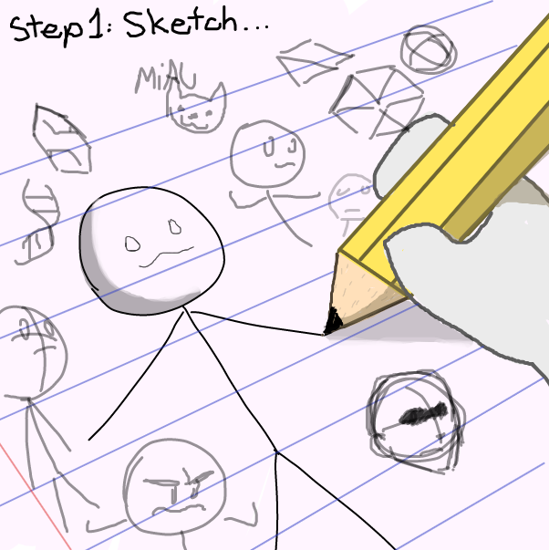 Liked webcomic How to make a character