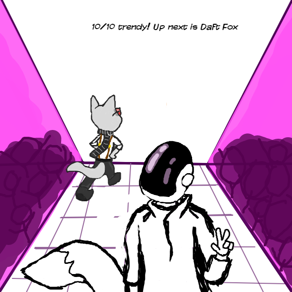  - Online Drawing Game Comic Strip Panel by ForestKitsune