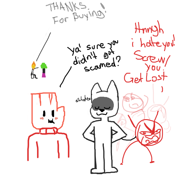  - Online Drawing Game Comic Strip Panel by Sluggishfella