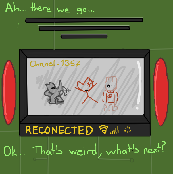  - Online Drawing Game Comic Strip Panel by Sluggishfella