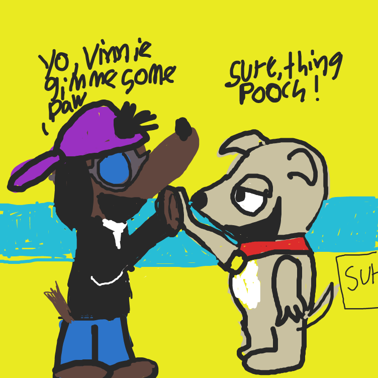 Liked webcomic The Radical Adventures of Vinnie and Poochie