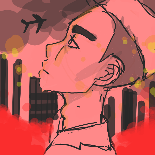 Drawing in The war by elliebean