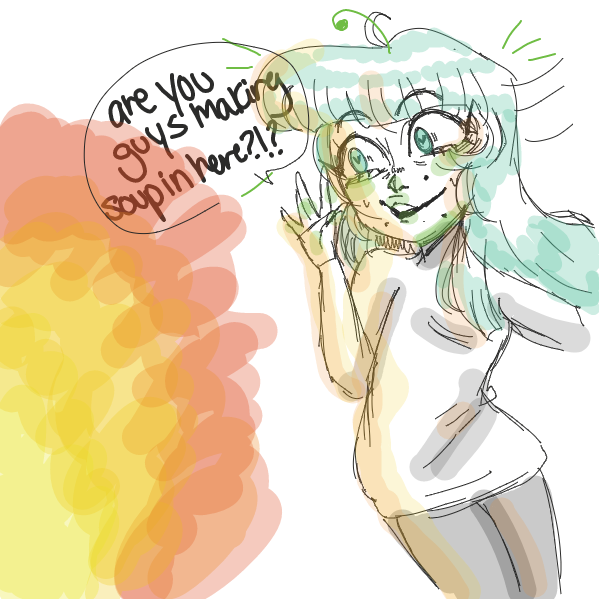 Drawing in Well Then... by NurseKae