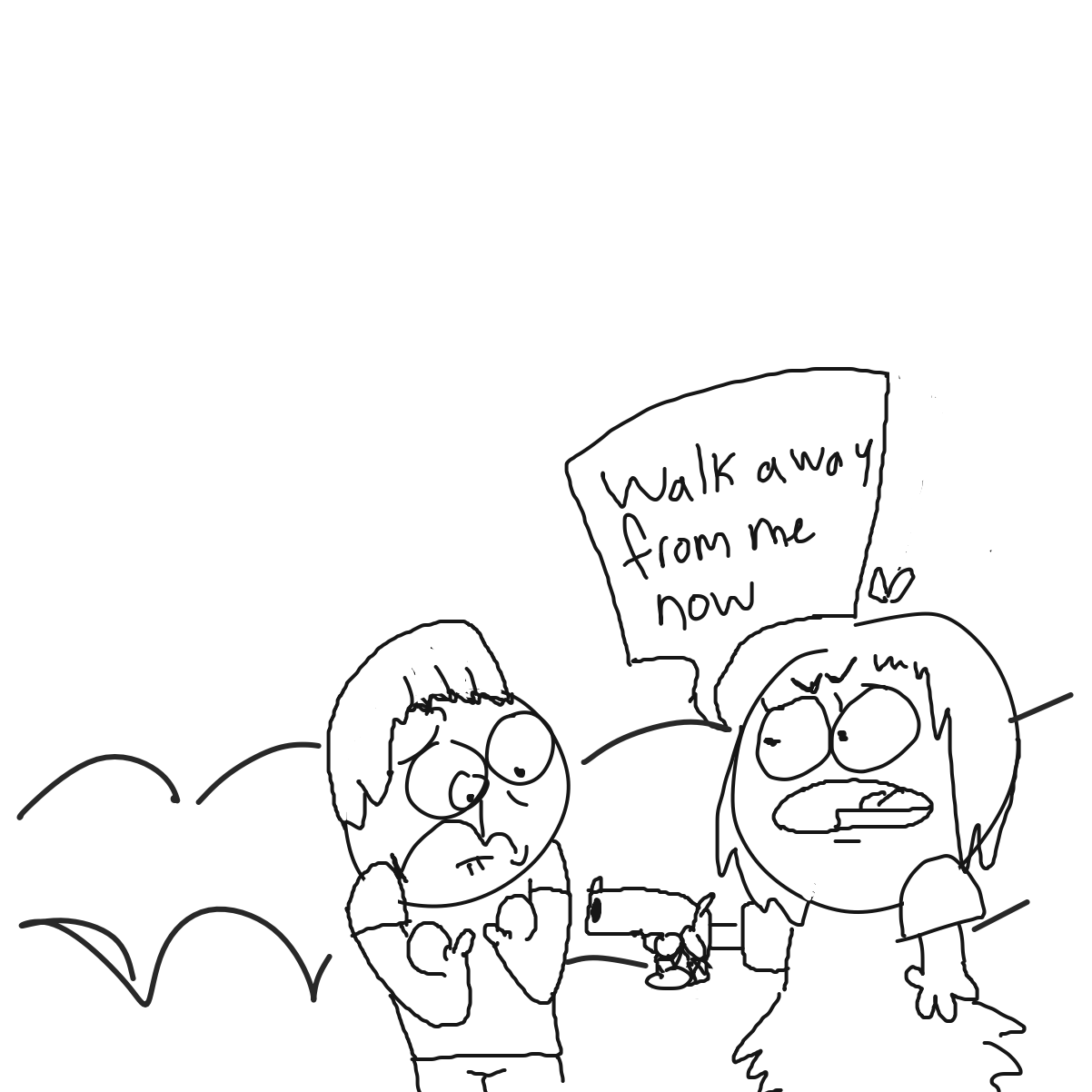 Drawing in Daisies  by CurlyCheddar 