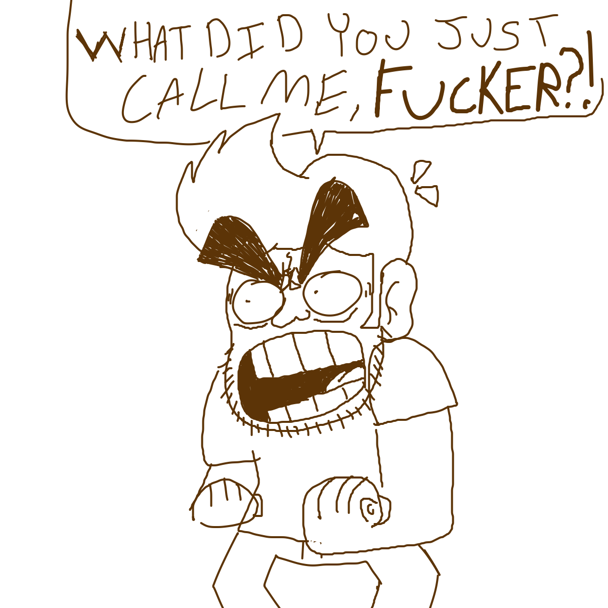  - Online Drawing Game Comic Strip Panel by CurlyCheddar 