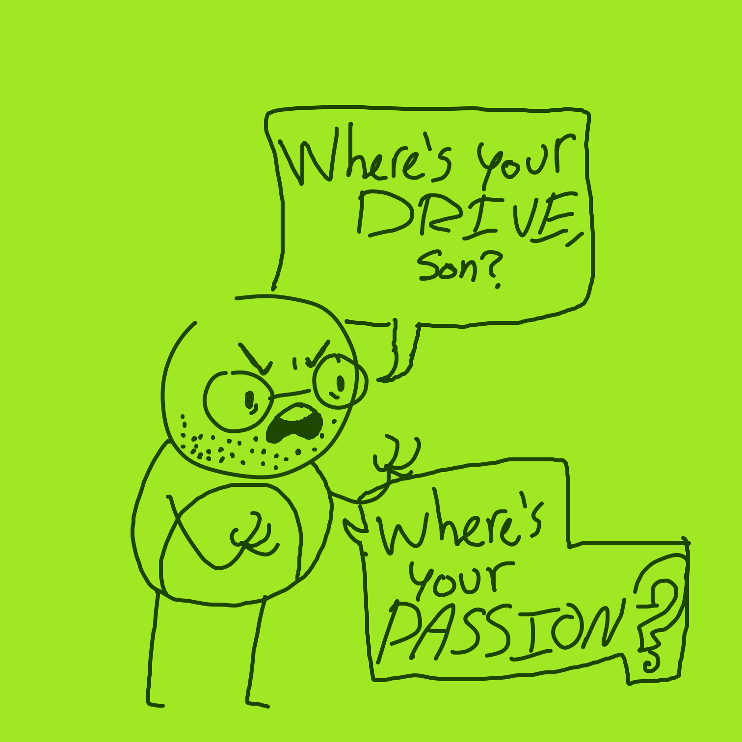 Drawing in Family Problems by CurlyCheddar 