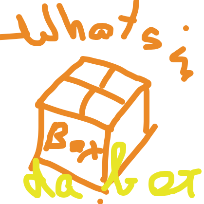 Drawing in THE box by Chara 