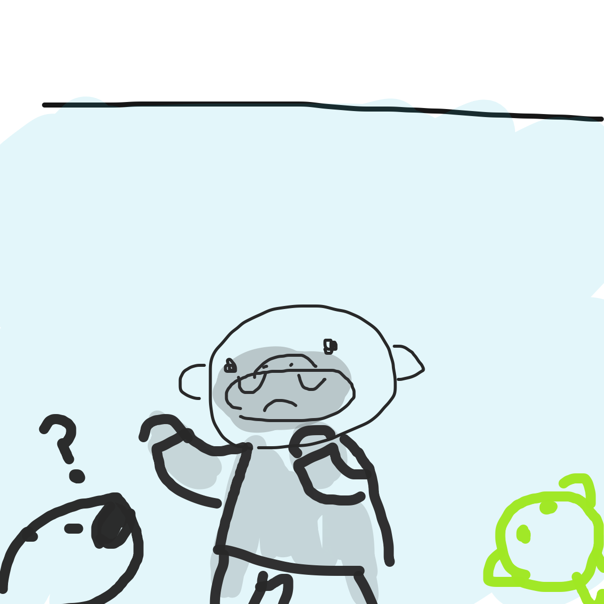 *heavy breathing* - Online Drawing Game Comic Strip Panel by KingOfSpades2