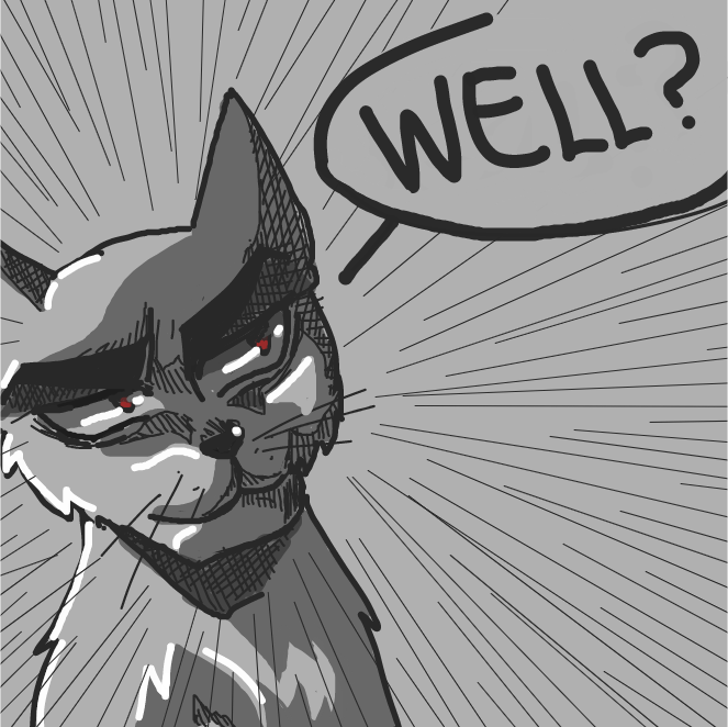 Drawing in Mlp ( a cat lifes) by SSR scorpia