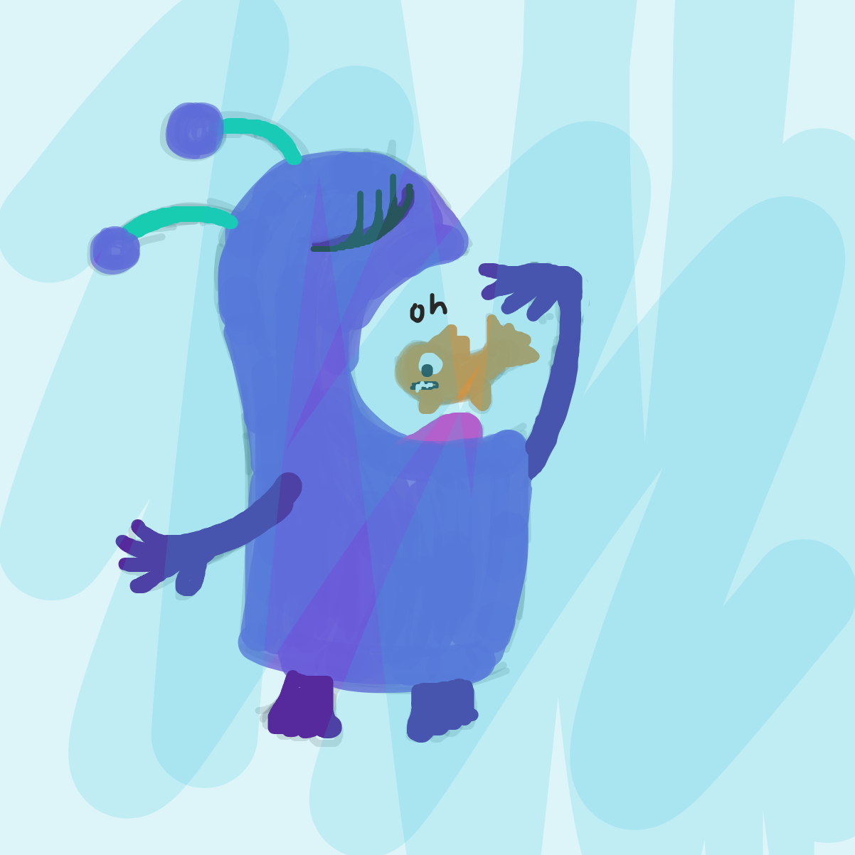  - Online Drawing Game Comic Strip Panel by CherryFlavored