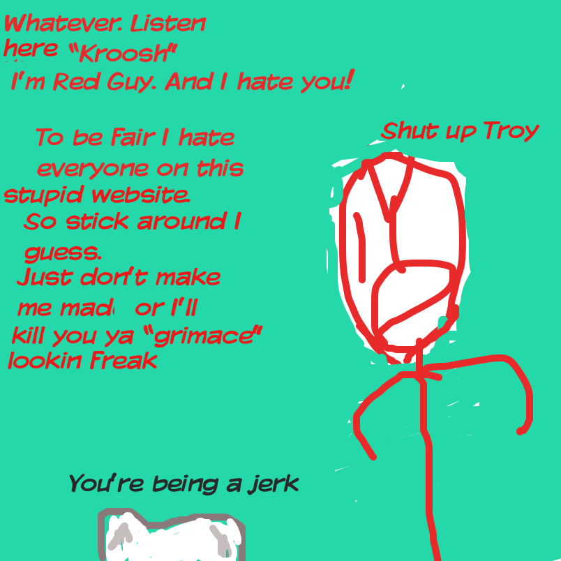  - Online Drawing Game Comic Strip Panel by Red Guy 2