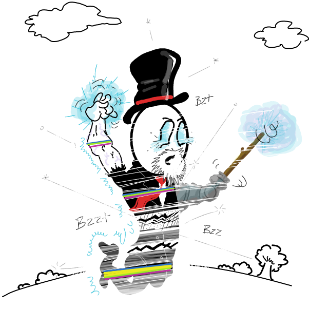  - Online Drawing Game Comic Strip Panel by Wizard Croissant