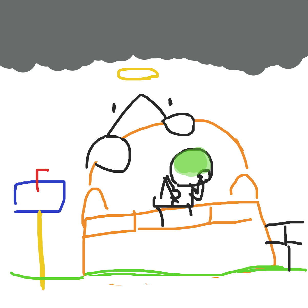 Drawing in Awaken  by KingOfSpades2