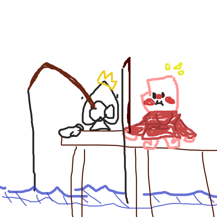 Drawing in A quick fishing trip by yogiibear