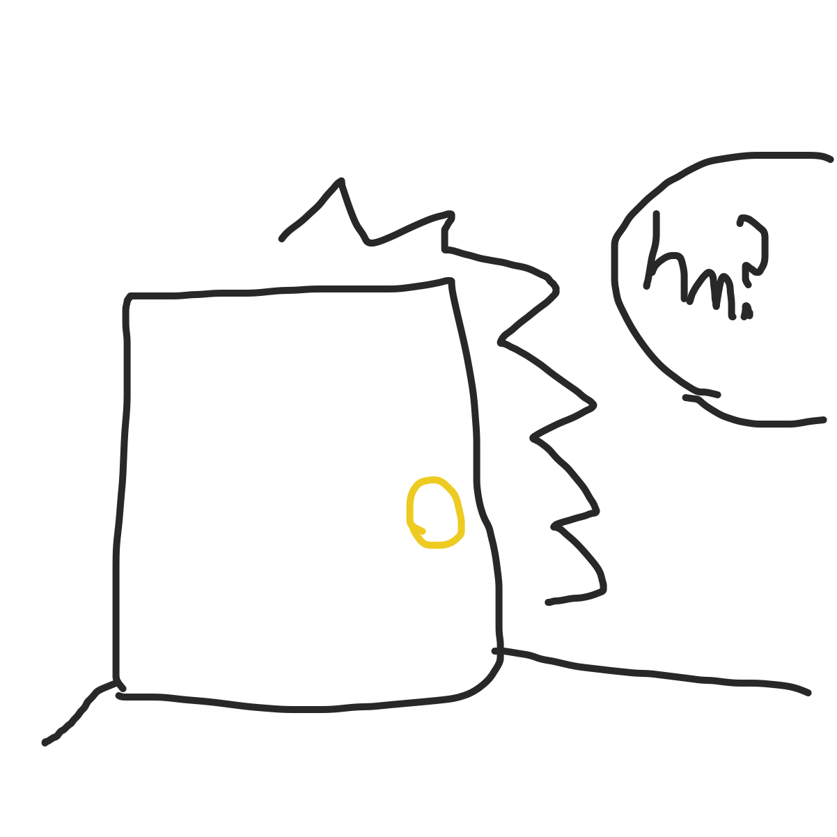 Drawing in A new house by KingOfSpades2