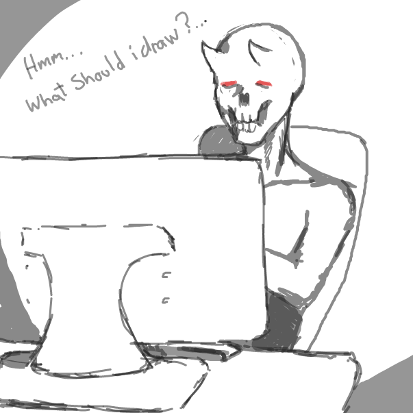 Drawing in Internet by Karosh