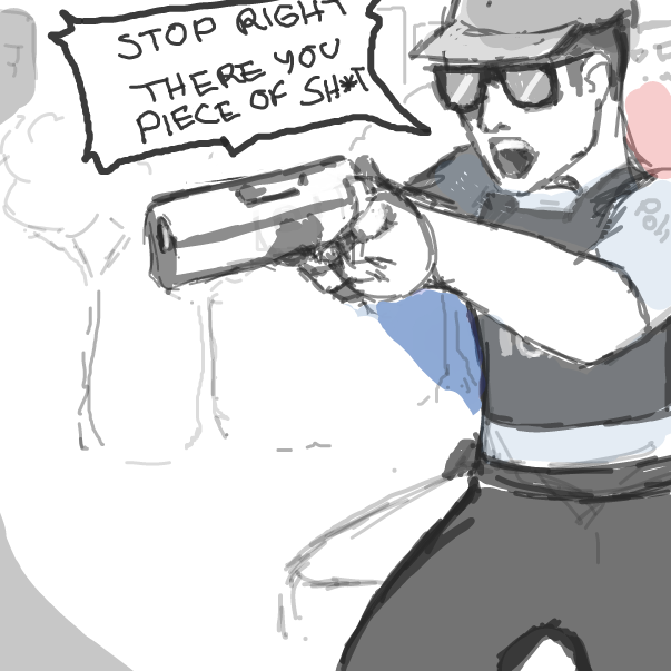 Drawing in David Duck by Karosh