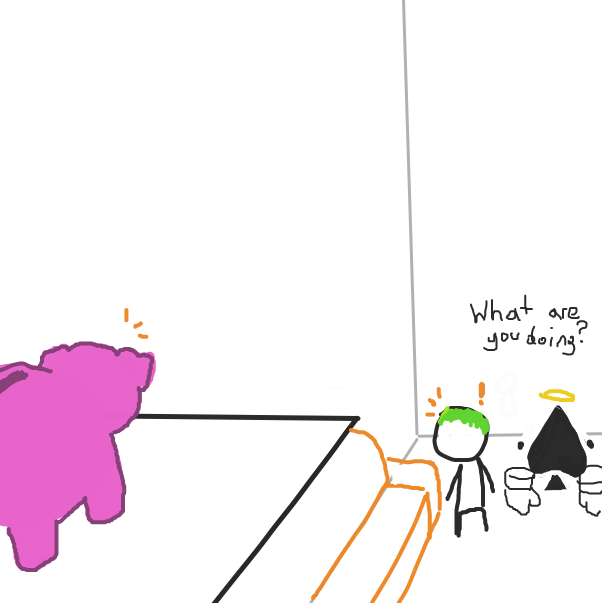  - Online Drawing Game Comic Strip Panel by Sluggishfella