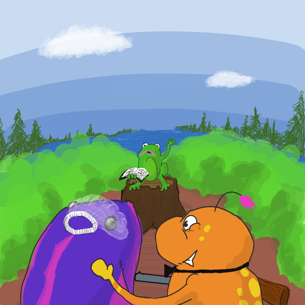  - Online Drawing Game Comic Strip Panel by Wizard Croissant