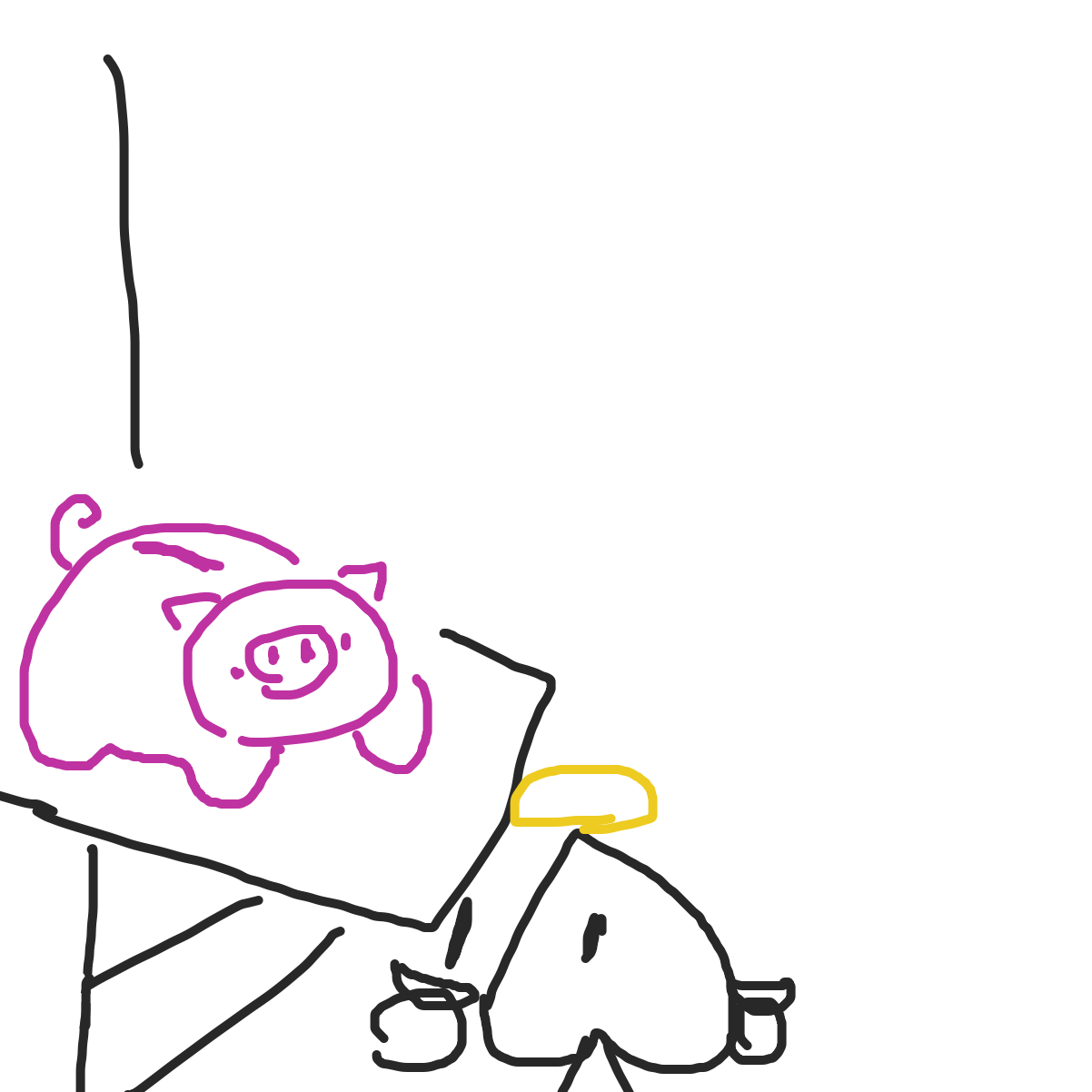  - Online Drawing Game Comic Strip Panel by KingOfSpades2