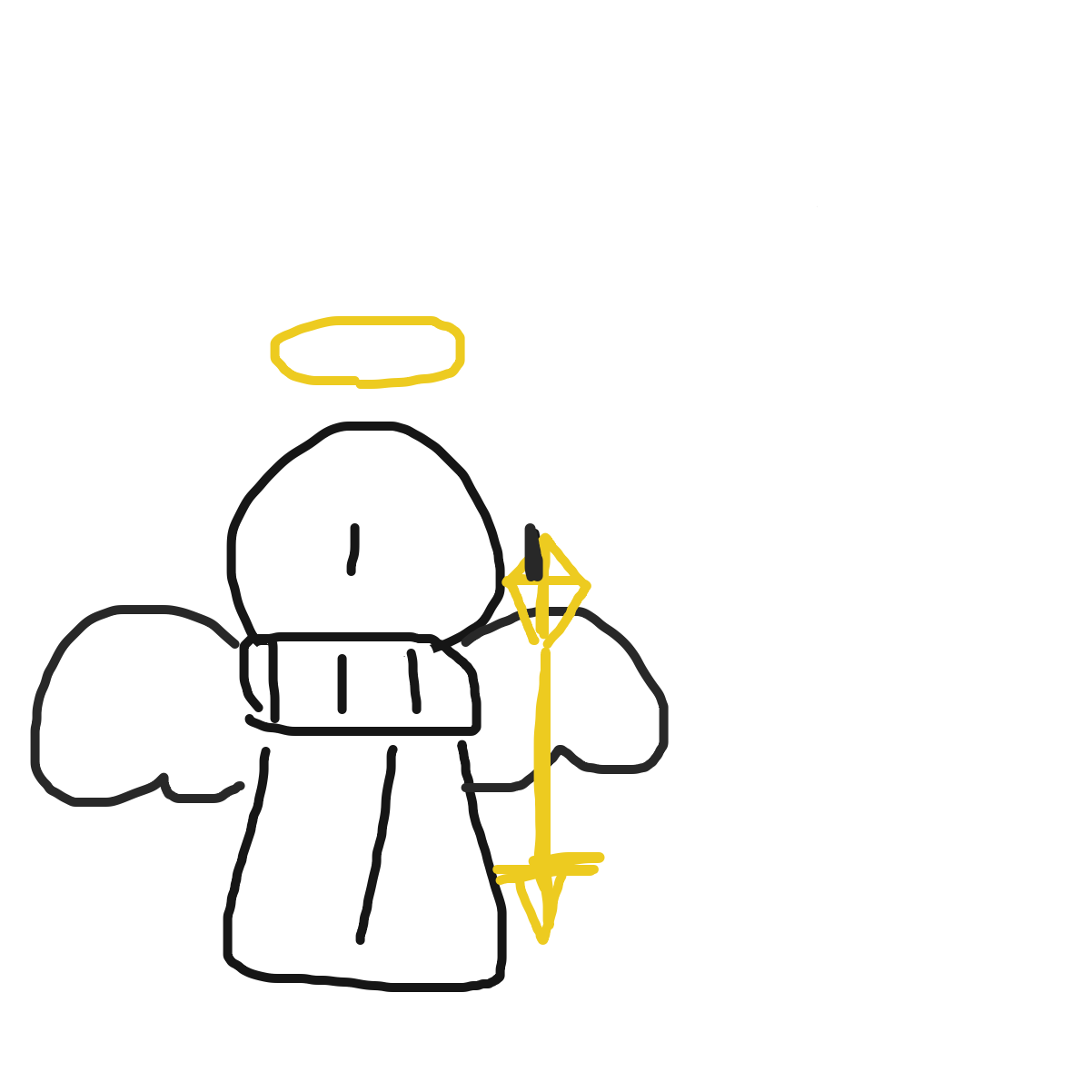 Drawing in Magic n stuff by KingOfSpades2