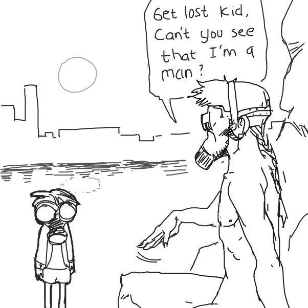  - Online Drawing Game Comic Strip Panel by Fathur